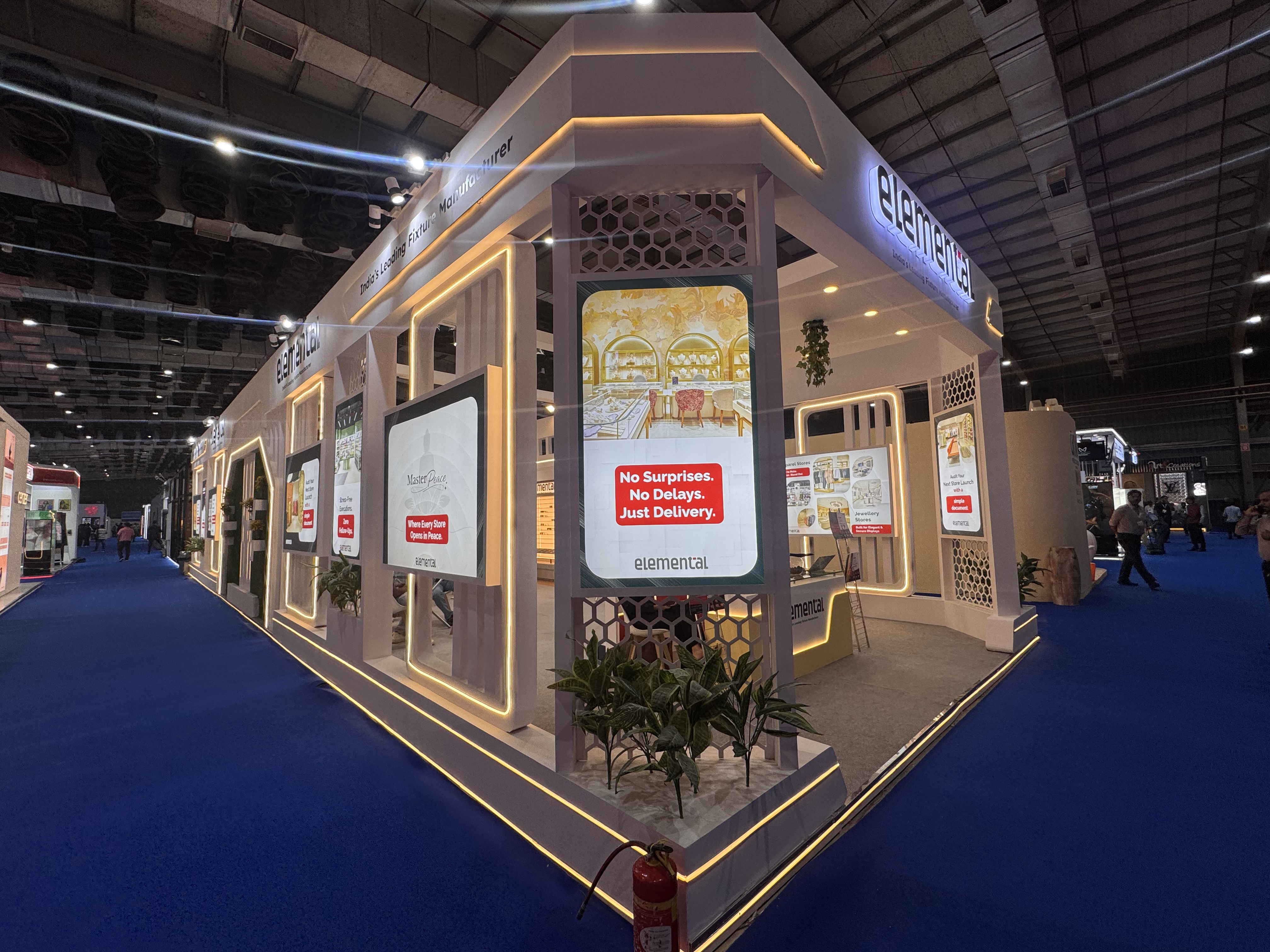Exhibition event stand